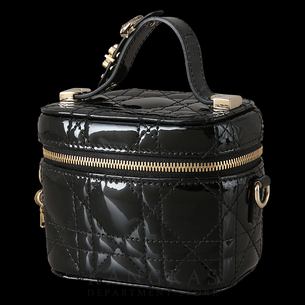 CHRISTIAN DIOR(USED)크리스찬디올 페이던트 베니티 탑핸들 마이크로